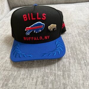 NFL Buffalo Bills Black and Blue Hat